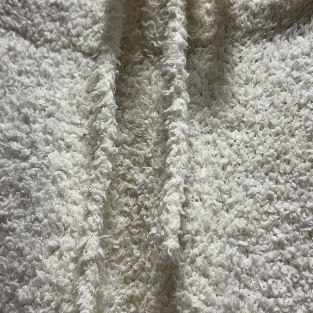 Skims Sz xxs/xs Cozy Cream Fuzzy Sherpa pants - Picture 8 of 15